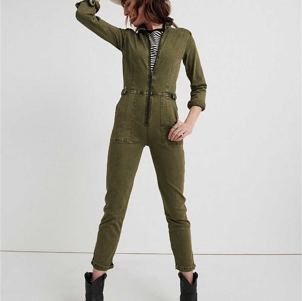 LUCKY BRAND AVIATOR JUMPSUIT NWT SIZE 26